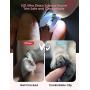 MILDPETS Led Cat Nail Clipper Claw Trimmer with Ultra-Sharp Blade & Safety Guard & Nail File to Avoid Over-Cutting for Puppy and Small Dog Animal