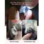 MILDPETS Led Cat Nail Clipper Claw Trimmer with Ultra-Sharp Blade & Safety Guard & Nail File to Avoid Over-Cutting for Puppy and Small Dog Animal MILDPETS Led Cat Nail Clipper Claw Trimmer with Ultra-Sharp Blade & Safety Guard & Nail File to Avoid Over-Cutting for Puppy and Small Dog Animal