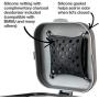 PetFusion Portable Outdoor Pet Waste Disposal. Innovative Dog Waste Station with Locking Handle, Universal Dog Poop Bag Holder, Complimentary Deodorizer & 5 Waste Bags Incl. 12 Month Warranty