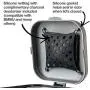 PetFusion Portable Outdoor Pet Waste Disposal. Innovative Dog Waste Station with Locking Handle, Universal Dog Poop Bag Holder, Complimentary Deodorizer & 5 Waste Bags Incl. 12 Month Warranty