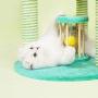 ZEZE Paradise Park CAT SCRATCHEING Tree(Tree Stand/Towers/Indoor Toys/Scratcher/Furniture/Activity Center) Gifts for Your Loving Pets/Halloween/Thanksgiving/Christmas
