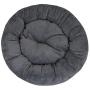Ultra Plush Deluxe Comfort Pet Dog & Cat Grey Snuggle Bed (Multiple Sizes) - Machine Washable, Made in the USA, Reversible, Durable Soft Fabrics