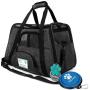 PetAmi Premium Airline Approved Soft-Sided Pet Travel Carrier | Ventilated, Comfortable Design with Safety Features | Ideal for Small to Medium Sized Cats, Dogs, and Pets