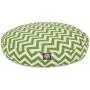 Sage Chevron Medium Round Indoor Outdoor Pet Dog Bed With Removable Washable Cover By Majestic Pet Products Sage Chevron Medium Round Indoor Outdoor Pet Dog Bed With Removable Washable Cover By Majestic Pet Products