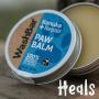 WashBar Organic Dog Paw Balm - Itch Relief and Hot Spot Treatment for Dogs Nose and Paws, Natural Ingredients Made in New Zealand Including Bees Wax, 1.7 Oz