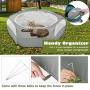 VavoPaw Small Animals Playpen, Waterproof Breathable Indoor Pet Cage Tent with Zipper Cover, Portable Outdoor Exercise Yard Fence for Kitten Hamster Bunny Squirrel Guinea Pig Hedgehog