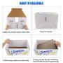 Cat Scratchers,Premium Scratching Pad with Box,Durable Scratch Textures Design 2 Pieces (2-Pack)