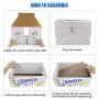 Cat Scratchers,Premium Scratching Pad with Box,Durable Scratch Textures Design 2 Pieces (2-Pack)