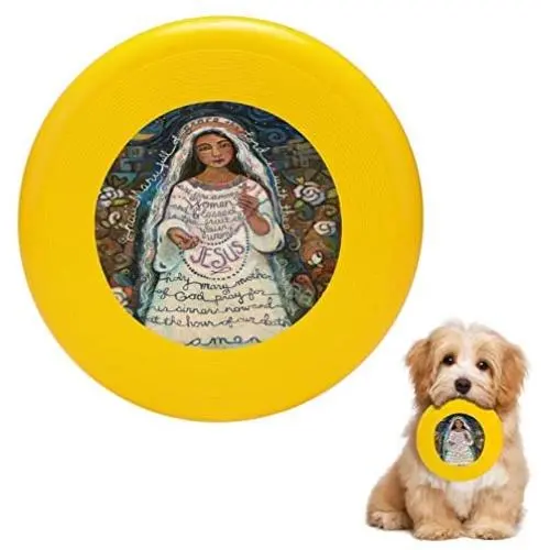 Pet Frisbee Flying Disc Dog Toy - Multifunction Hail Mary Jen Norton Pet Frisbee Flying Disc Dog Toy - Multifunction Hail Mary Jen Norton