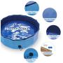 MARUNDA Foldable Dog Pool,Pet Swimming Pool for Dog Pools for Large Dogs, Slip-Resistant Material Kids Pool.