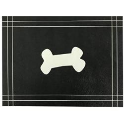 Qingbei Rina Dog Cat Food Feeding Mat |Digital Print and Cute Original Design |Flexible, Waterproof Pet Food Mat