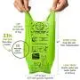 Compostable Dog Poop Bag, Poop Bags for Dogs, Extra-Long with Handles. Plant-Based Unscented Thick Leak-Proof Pet Waste Bag Refills. Highest ASTM D6400. Pet Supplies Support Doggy Rescue