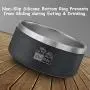 CtilFelix Dog Bowl Stainless Steel Dog Water Bowl Non-Slip Dog Food Bowls Large Portable Pet Feeder Bowls for Medium Large Dogs Cats Holds 64 Ounce Black CtilFelix Dog Bowl Stainless Steel Dog Water Bowl Non-Slip Dog Food Bowls Large Portable Pet Feeder Bowls for Medium Large Dogs Cats Holds 64 Ounce Black