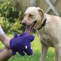 Hero Chuckles, Large Ball, Plush Stuffed Dog Toy with 3-in-1 Squeaker