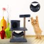 Dibiao Cat Tree House,Pet Cat Tree Scratching Post Tower Climbing Frame Multi-Functional Play House Toy Cat Trees and Towers