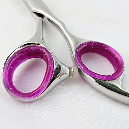 NikoNiko 10 Purple Rubber Rings Thumb Ring Sizing Insert for Grooming Scissors 5L 5S