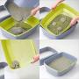 Moderna AA70 No Scoop Needed Open Litter Boxes