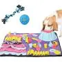 Humorous.P Snuffle Mat for Dogs - Durable Dog Feeding Mat Washable Pet Nosework Mat Hunting Training Mat Play Mats Great for Dogs Natural Foraging Skills Humorous.P Snuffle Mat for Dogs - Durable Dog Feeding Mat Washable Pet Nosework Mat Hunting Training Mat Play Mats Great for Dogs Natural Foraging Skills