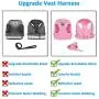 Dog Harness and Leash Set for Walking, Escape Proof Vest Harness with Soft Mesh, Adjustable Velcro, Reflective Strips for Kitten Cats and Puppy Dogs Dog Harness and Leash Set for Walking, Escape Proof Vest Harness with Soft Mesh, Adjustable Velcro, Reflective Strips for Kitten Cats and Puppy Dogs