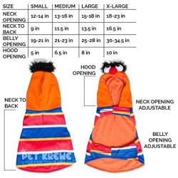 Pet Krewe Ernie Costume - Sesame Street Ernie Dog Costume - Fits Small, Medium, Large and Extra Large Pets - Perfect for Halloween, Parties, Photoshoots, Gifts for Dog Lovers