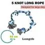 NYDREAM Dog Rope Toy for Aggressive Chewers, Medium to Large Breed Dogs | Extra-Large Tug of War Toy : 3 Feet 5 Knots Durable Dog Training Toys for Large Dogs, Teeth Cleaning Upgrade Indestructible NYDREAM Dog Rope Toy for Aggressive Chewers, Medium to Large Breed Dogs | Extra-Large Tug of War Toy : 3 Feet 5 Knots Durable Dog Training Toys for Large Dogs, Teeth Cleaning Upgrade Indestructible