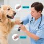 Dog Nail Grinder Upgraded 2-Speed Electric Rechargeable Pet Nail Trimmer Painless Paws Grooming & Smoothing for Small & Large Dogs & Cats Pet Nail Grinder