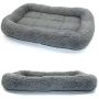 Enjoying Pet Bed Mat - Cotton Cat Mat Warming Dog Crate Pad for Medium to Small Dogs, Cats, Gray