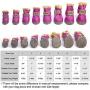 WINSOON Dog Australia Boots Pet Antiskid Shoes Winter Warm Skidproof Sneakers Paw Protectors 4-pcs Set