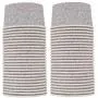 Glad for Pets Disposable Feeding Bowls | Large Dog Bowls in Gray Pattern | 3.5 Cup Feeding Size, 50 Count - Dog Bowls are Great for Dry and Wet Dog Food or Water