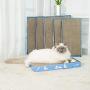 CANAGER Cat Scratchers Cardboard, Anti Scratching Mat for Cats, Large Cat Scratcher Furniture Protector Double Side Kitty Scratching Pad with Catnip