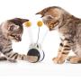 Pawow Cat Toy Tumbler Interactive Toy Ball Balance Cat Chasing Toy with Rolling Balls Catnip Ball for Cats Indoor Play and Kitten Exercise