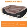 PUPPBUDD Pet Dog Bed for Medium Dogs(XXL-Large for Large Dogs),Dog Bed with Machine Washable Comfortable and Safety for Medium and Large Dogs Or Multiple