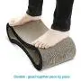 isYoung Cat Scratcher Lounge Corrugated Cat Scratcher Cardboard Protector for Furniture Couch Floor Eco-Friendly Toy - Keep Cats Fun Healthy