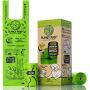 Compostable Dog Poop Bag, Poop Bags for Dogs, Extra-Long with Handles. Plant-Based Unscented Thick Leak-Proof Pet Waste Bag Refills. Highest ASTM D6400. Pet Supplies Support Doggy Rescue