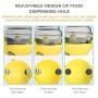 Sihan Pet Feeder -Interactive Dog Toy,Slow Feeder and IQ Treat Ball in one