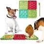 GAGILAND Combined Dog Slow Feeder Lick Mat with Suctions Dog Bathing Grooming Distraction Slow Feed Tray 4-in-1 GAGILAND Combined Dog Slow Feeder Lick Mat with Suctions Dog Bathing Grooming Distraction Slow Feed Tray 4-in-1