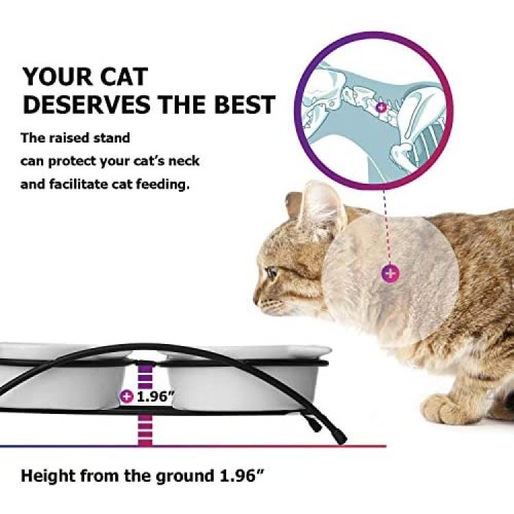 Y YHY Elevated Cat Food Bowl & Reviews