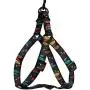 CollarDirect Floral Dog Harness Nylon Pattern Flower Print Step-in Soft Adjustable Pet Harnesses for Dogs Small Medium Large Puppy CollarDirect Floral Dog Harness Nylon Pattern Flower Print Step-in Soft Adjustable Pet Harnesses for Dogs Small Medium Large Puppy
