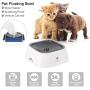 YOUTHINK Pet Water Bowl Anti-Spill Automatic Dog Bowl Vehicle Carried Floating Bowl Slow Water Feeder for Dogs Cats.
