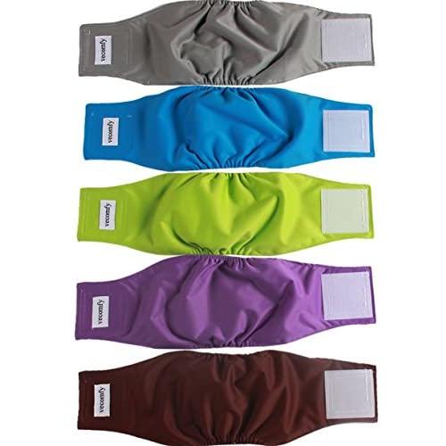 Niubya Washable Pee Pads for Dogs, Fast Absorbing Reusable Puppy Training Pad, Waterproof Doggie Whelping Pad, Non Slip 100% Leak-Proof Dog Pee Mats