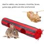 Bunny Tunnel, Small Animal Tube Toy Cat Toy Pet Tunnel, for Home for Pets