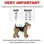 FunnyDogClothes Pack - 2pcs Washable Male Dog Diapers Belly Band Wrap Cotton Waterproof Leak Proof for Small Pet (M: Waist 12'' - 16'') FunnyDogClothes Pack - 2pcs Washable Male Dog Diapers Belly Band Wrap Cotton Waterproof Leak Proof for Small Pet (M: Waist 12'' - 16'')