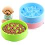 EBRICKON Dog Feeder Slow Eating Pet Bowl Eco-friendly Durable Non-Toxic Preventing Choking Healthy Design Bowl For Dog Pet
