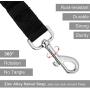 Vastar Dog Seat Belt Harness, 2 Packs Pet Dog Seat Belt Leash Adjustable Dog Cat Safety Leads Harness, Vehicle Car Seatbelt Harness for Pets with Elastic Nylon Bungee Buffer for Shock Attenuation