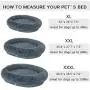Utotol Donut Dog Bed, Self-Warming Faux Fur Calming Pet Bed Comfortable Round Cuddler Dog Bed for Small/Medium/Large Dogs and Cats Up 40-100 lbs Utotol Donut Dog Bed, Self-Warming Faux Fur Calming Pet Bed Comfortable Round Cuddler Dog Bed for Small/Medium/Large Dogs and Cats Up 40-100 lbs