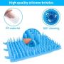 Persier Dog Paw Cleaner,Paw Washer Blue Soft Silicone Brush Portable Dog Paw Washer