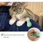 JAKI Anti-Scratch Cat Feet Covers, Adjustable Prickly Anti-Off Shoes for Cat Silicone Cat Paw Protector Boots for Cats of Various Sizes for Bathing and Shaving in Family or Pet Beauty Salon