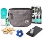 No/Brand Dog Treat Training Bag for Small to Large Dogs,–Easily Portable Carries Dog Toys,Built Best Hiking Toys Pack Dispenser Waist Belt, Shoulder Strap, Poop Bag Dispense