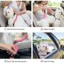 Cotcool Dog Car Seat Belt, 2 Pack Adjustable Elastic Pet Dog Car Seatbelt Puppy Safety Seat Belts Vehicel Car Leash Seatbelts for Dogs and Pets