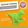 Arm & Hammer Ora-Play Denta-Saurus T-Rex Dental Chew Toy for Dogs | Best Dog Chew Toy For the Toughest Chewers | Reduces Plaque & Tartar Buildup Without Brushing, Mint Flavor (FF8431)